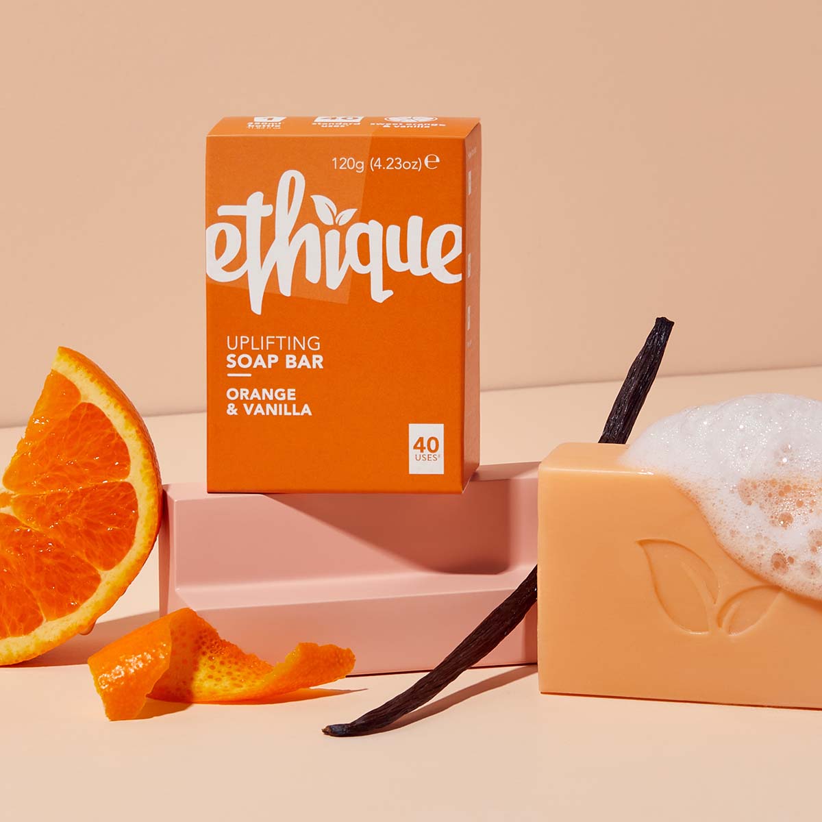 Ethique Bodywash, Sweet Orange & Vanilla - 4.23 oz