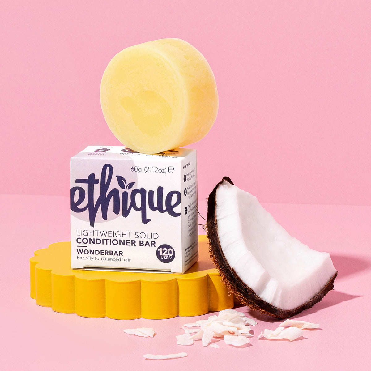 Lightweight Conditioner Bar for Fine Hair: Wonderbar™, image 1