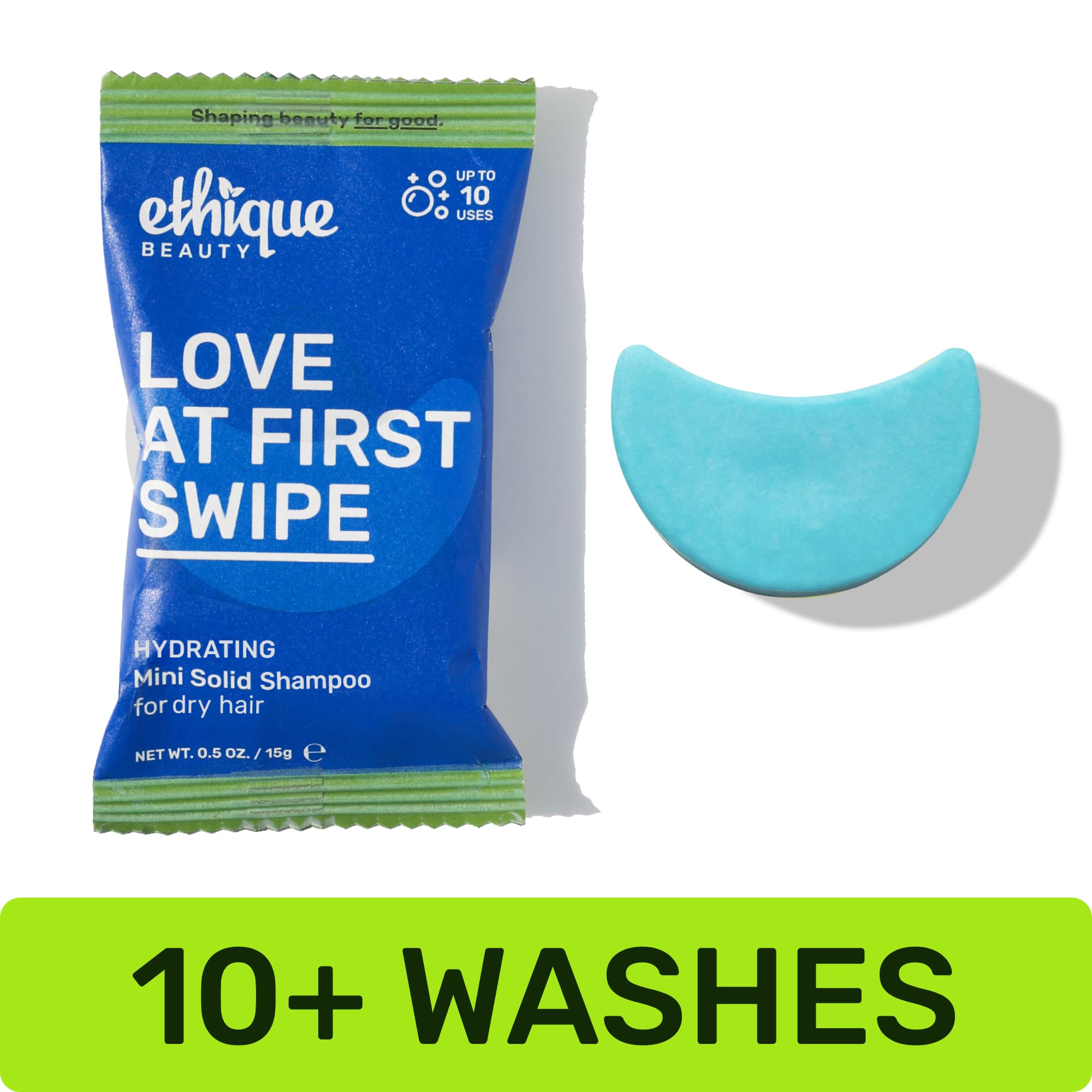 Hydrating Mini Solid Shampoo. 10+ Washes
