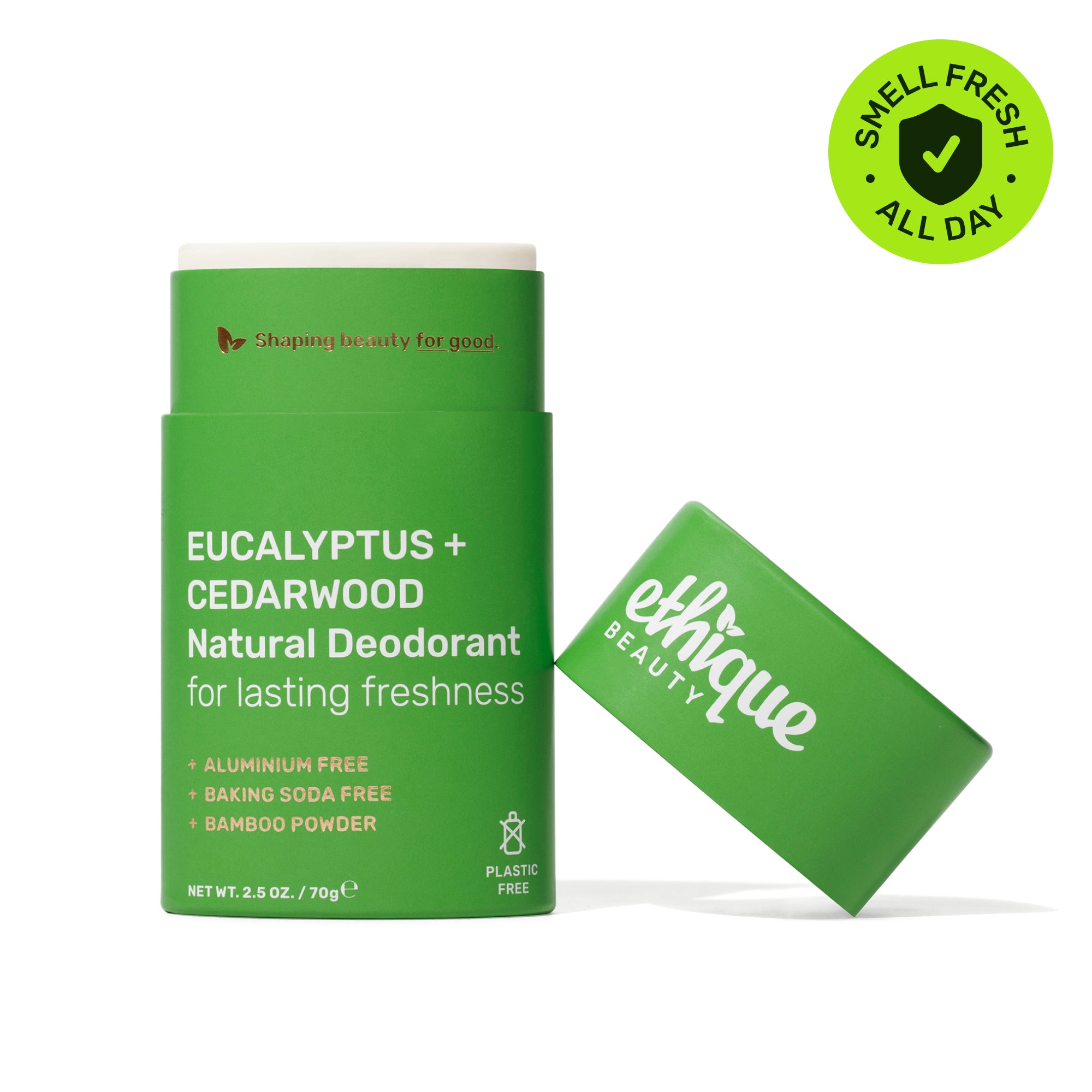 Eucalyptus and Cedarwood Natural Deodorant for lasting freshness