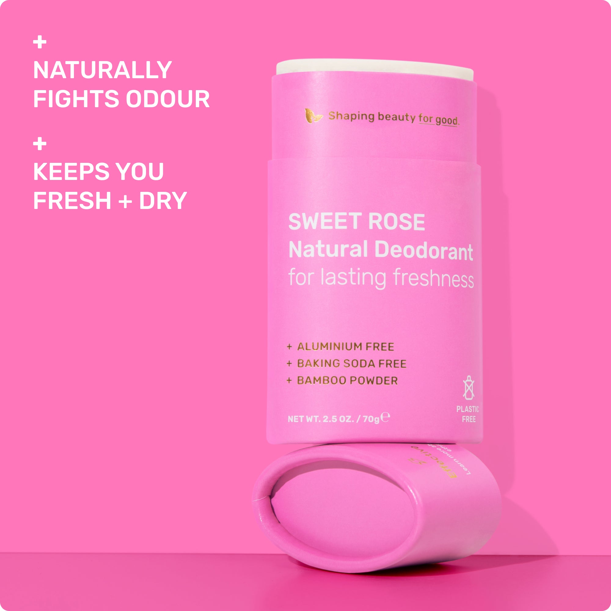 SWEET ROSE Natural Deodorant