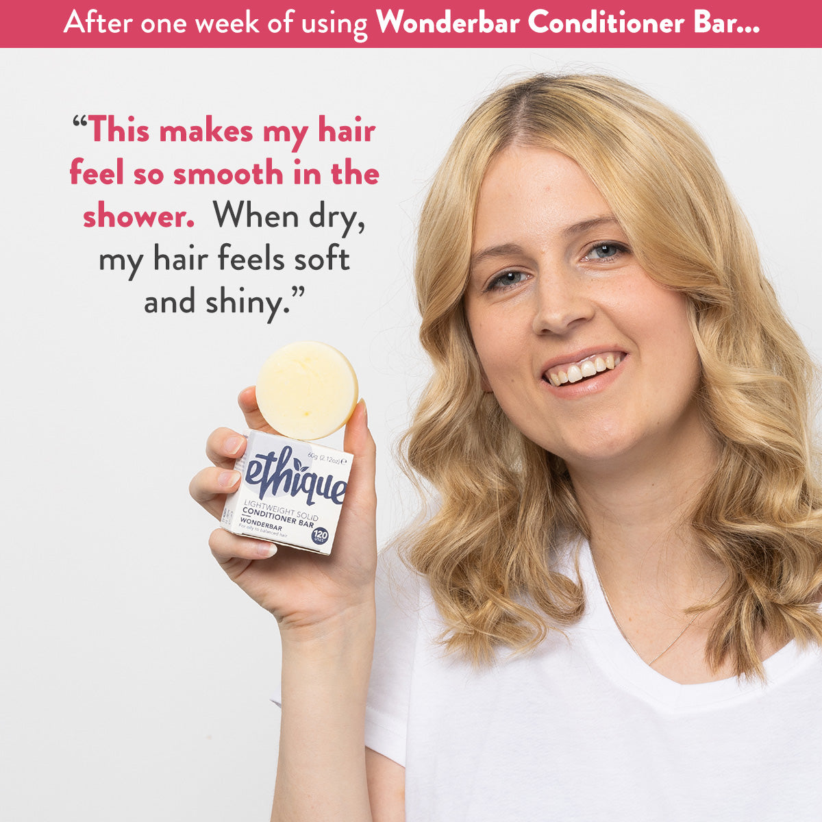 Lightweight Conditioner Bar for Fine Hair: Wonderbar™, image 4