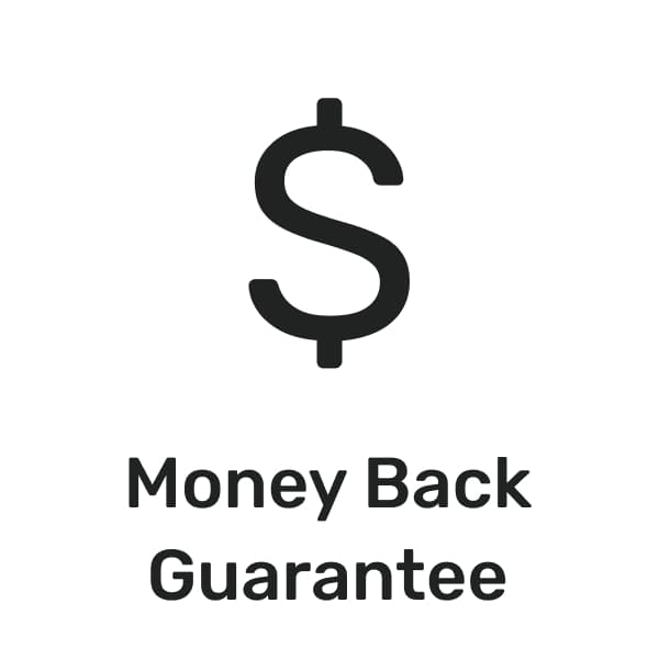 Money back guarantee