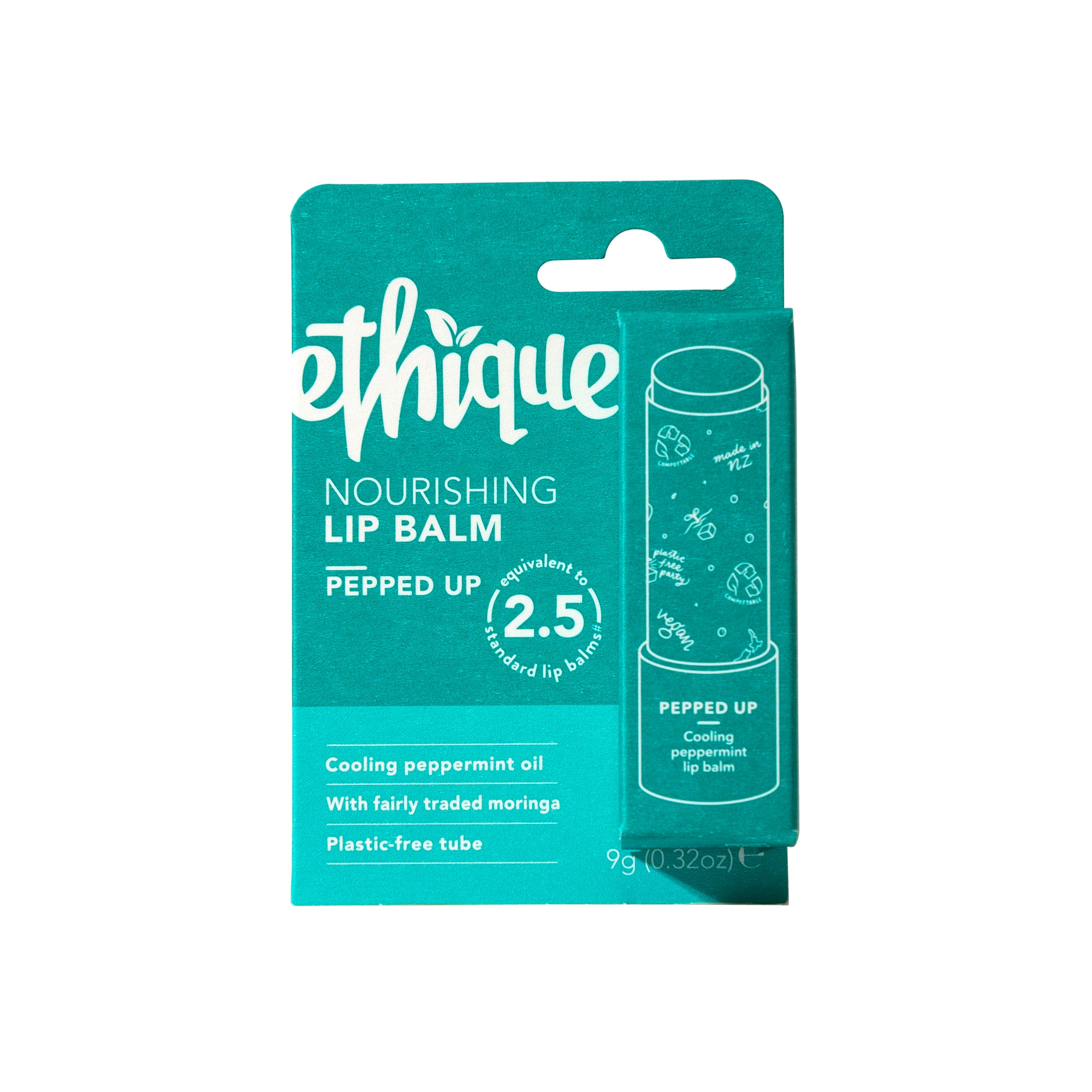Nourishing lip balm pepped up