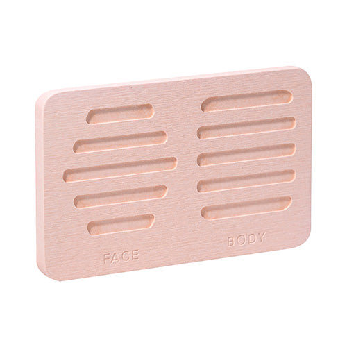 Pink face and body storage tray