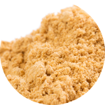 Ground zingiber officinale (ginger)