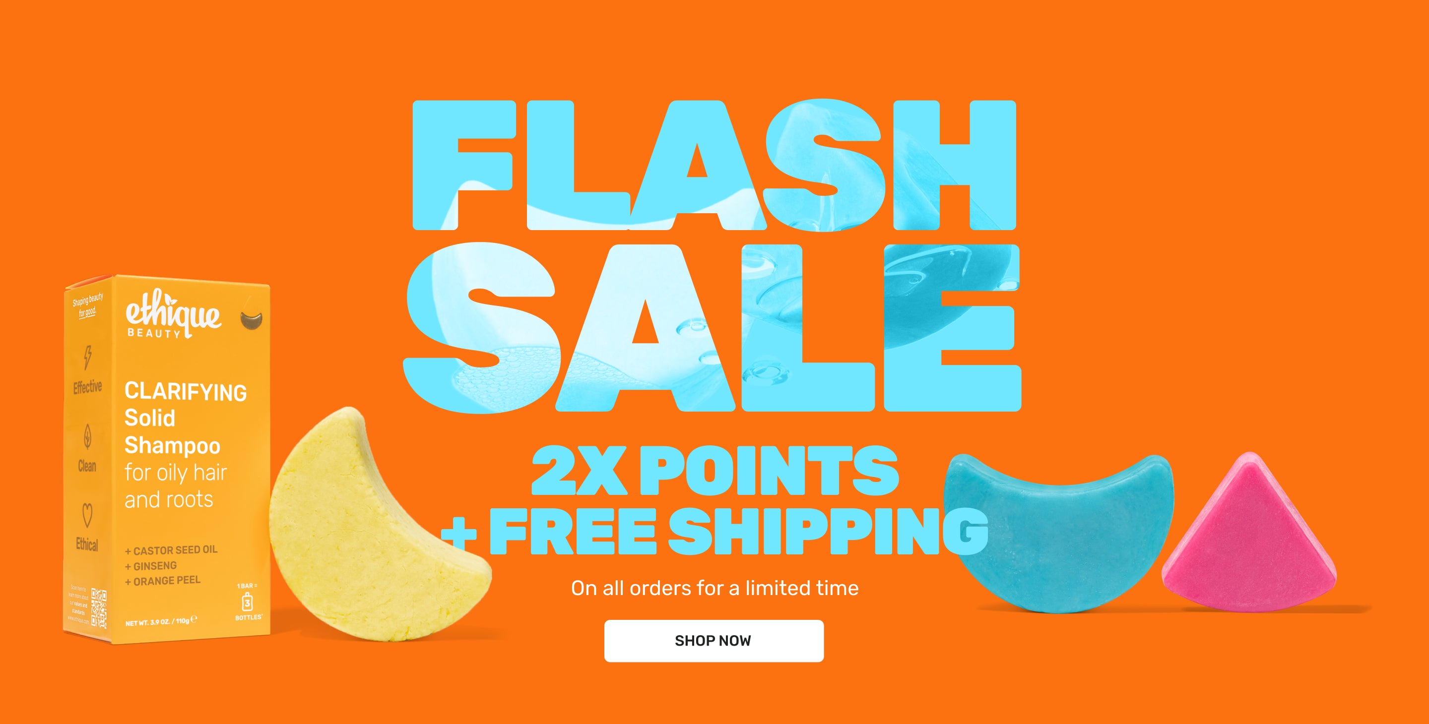 Flash Sale. 2x points and Free shipping on all orders for a limited time. Shop Now