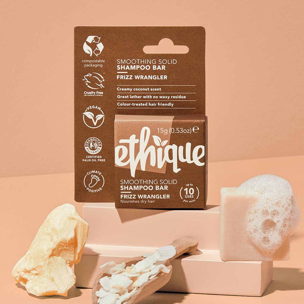 Ethique Frizz Wrangler™ Smoothing Solid Shampoo Bar Mini