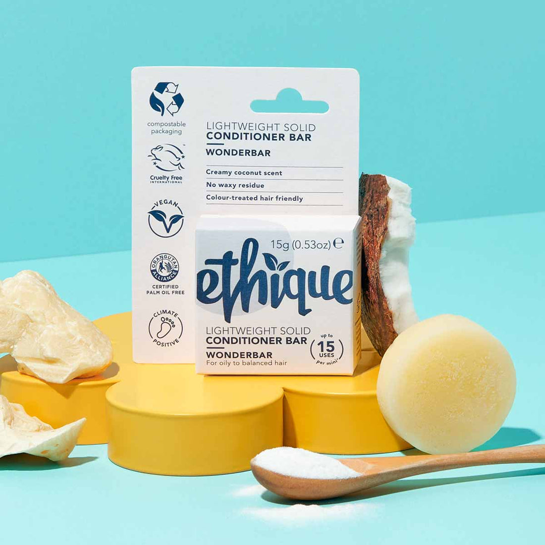 Ethique Wonderbar™ Lightweight Solid Conditioner Bar Mini
