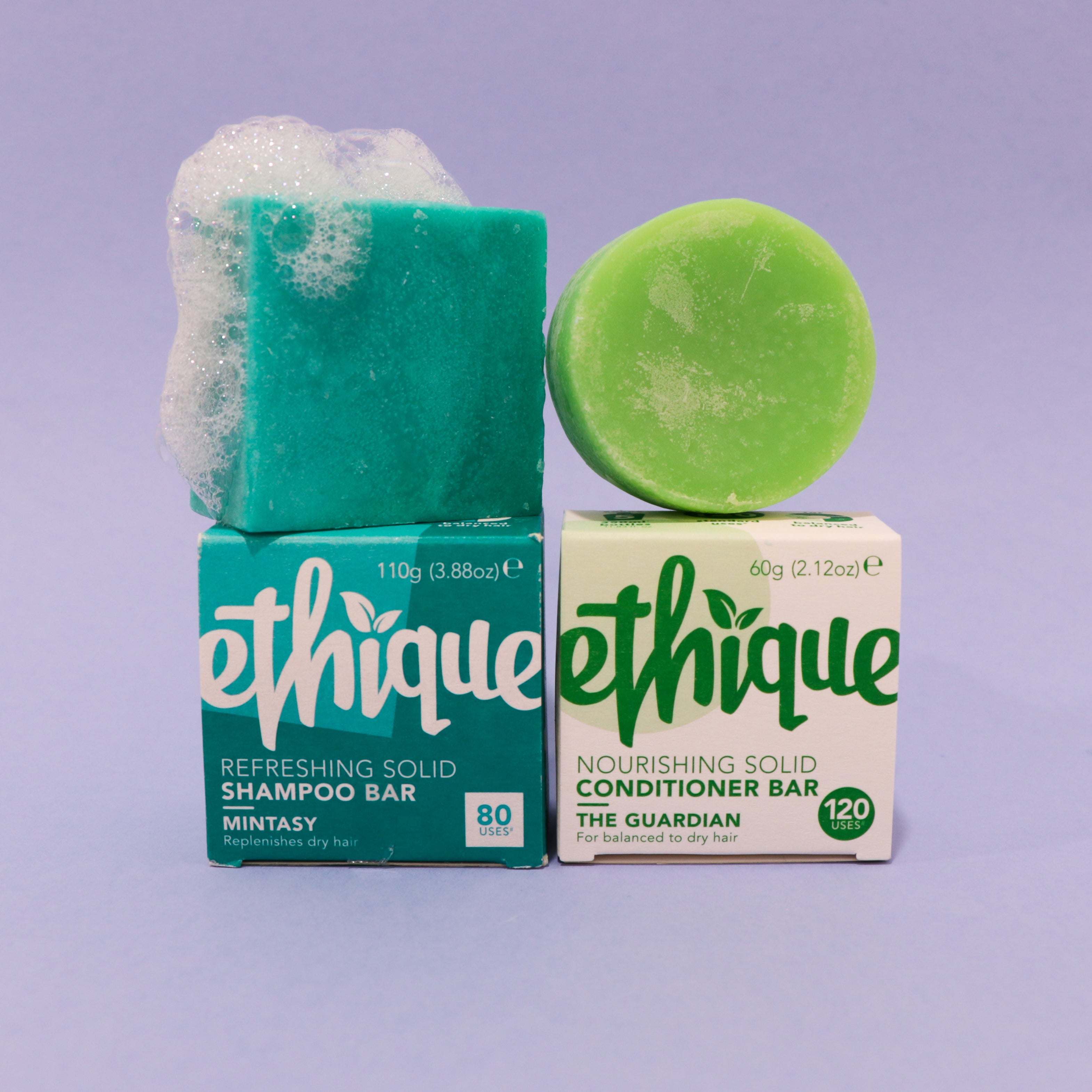 Moisturizing Shampoo And Conditioner Bar - It's a Miracle™ | Ethique🌱