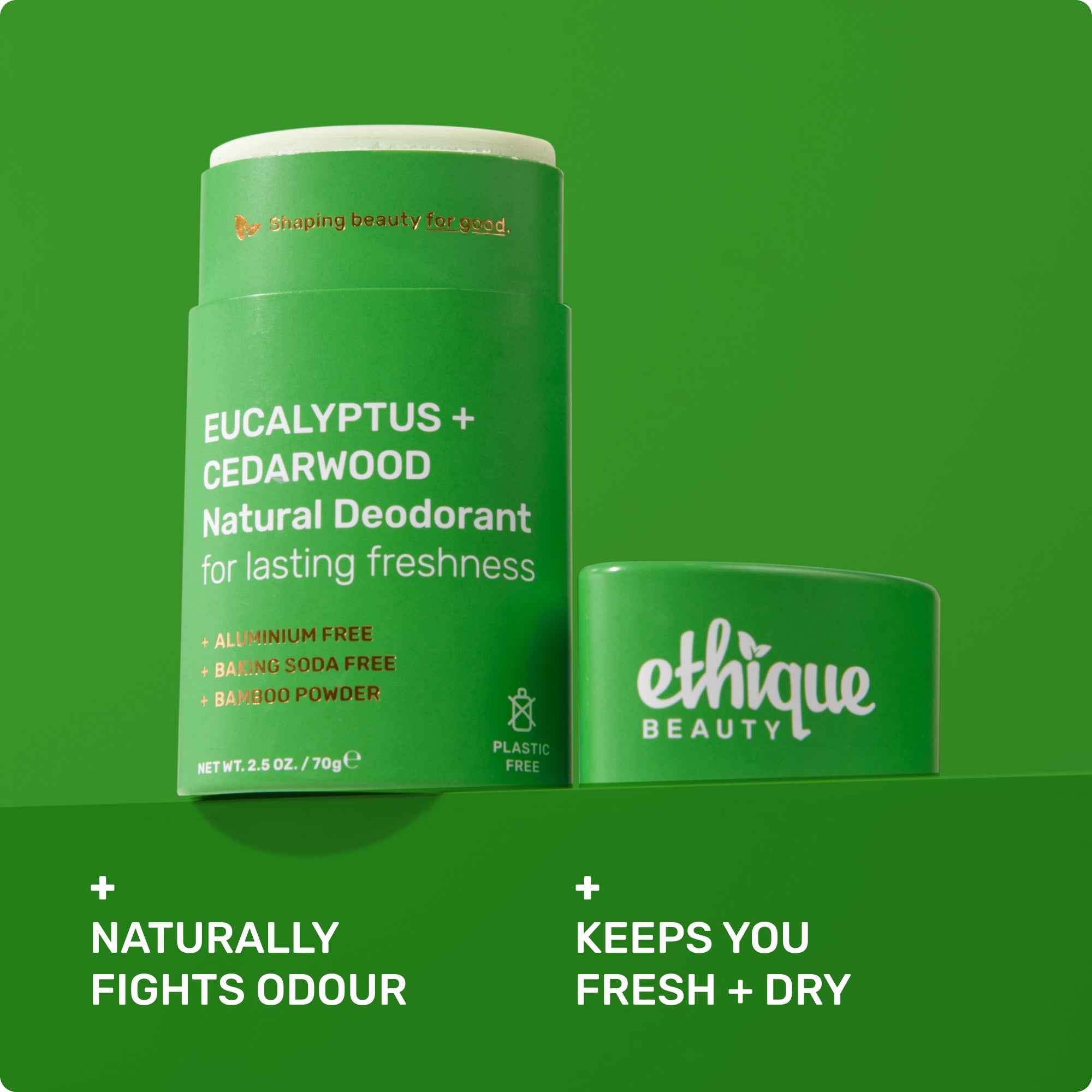 EUCALYPTUS + CEDARWOOD Natural Deodorant