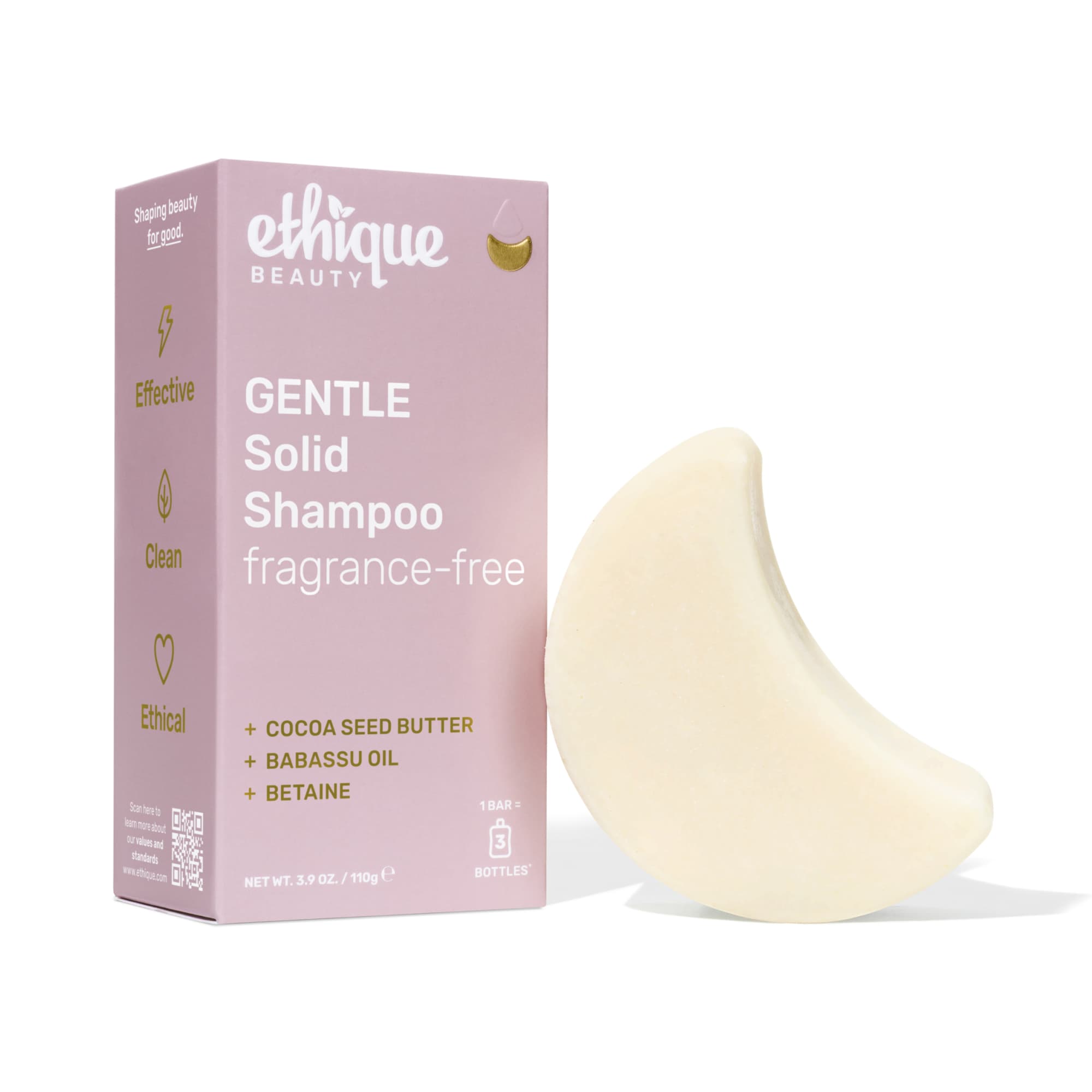 Gentle Solid Shampoo fragrance-free