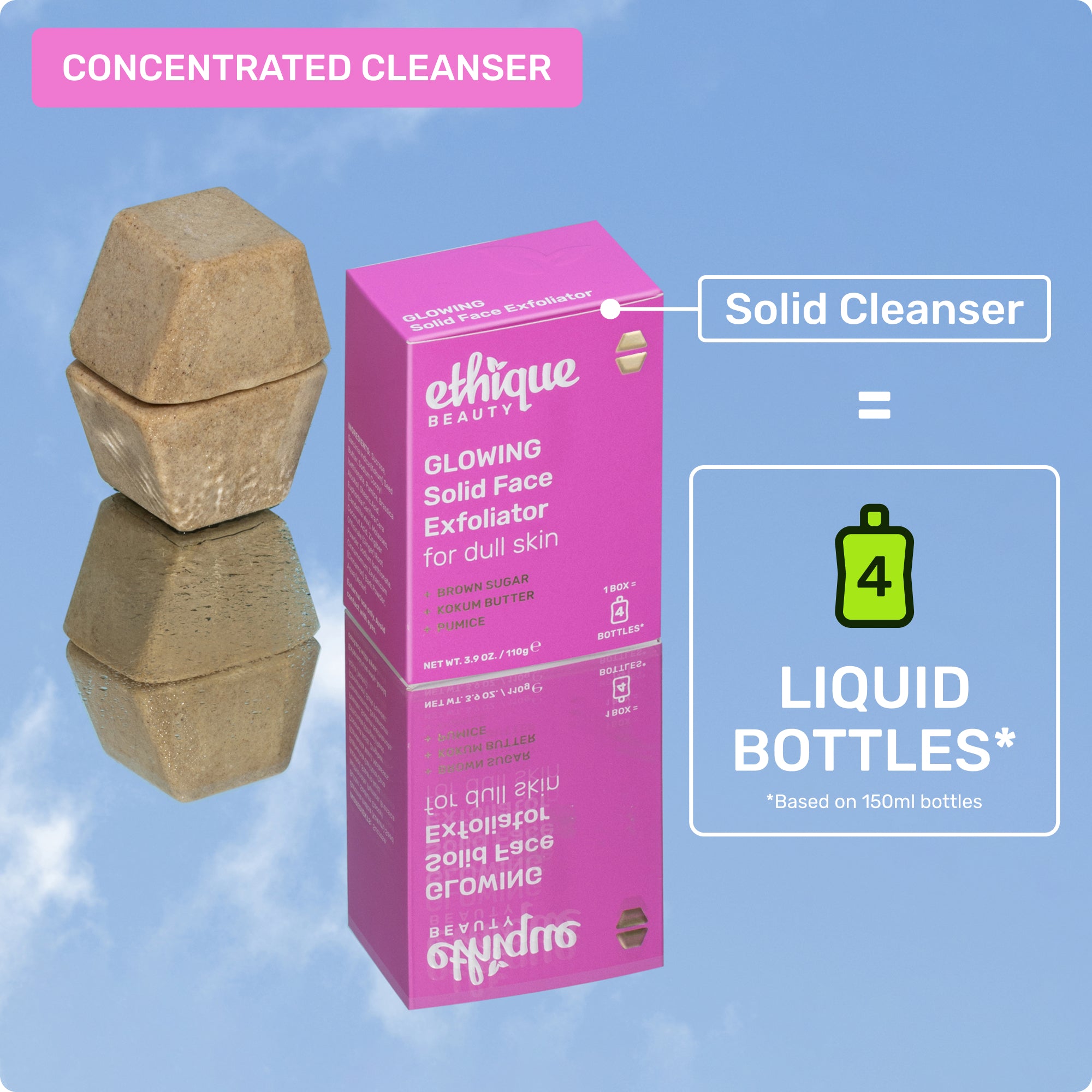 GLOWING Solid Face Exfoliator