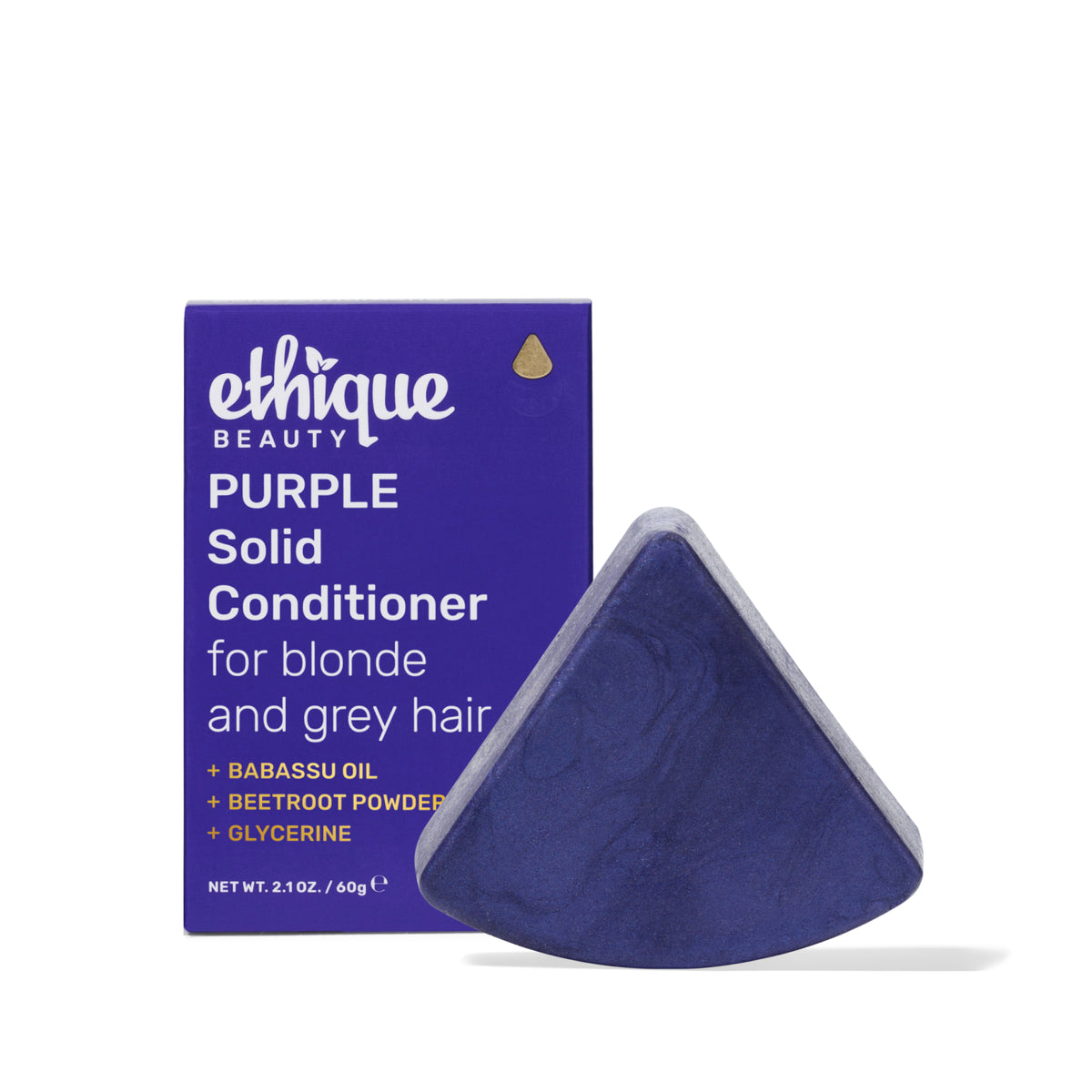 Purple Conditioner Bar For Grey and Blonde Hair