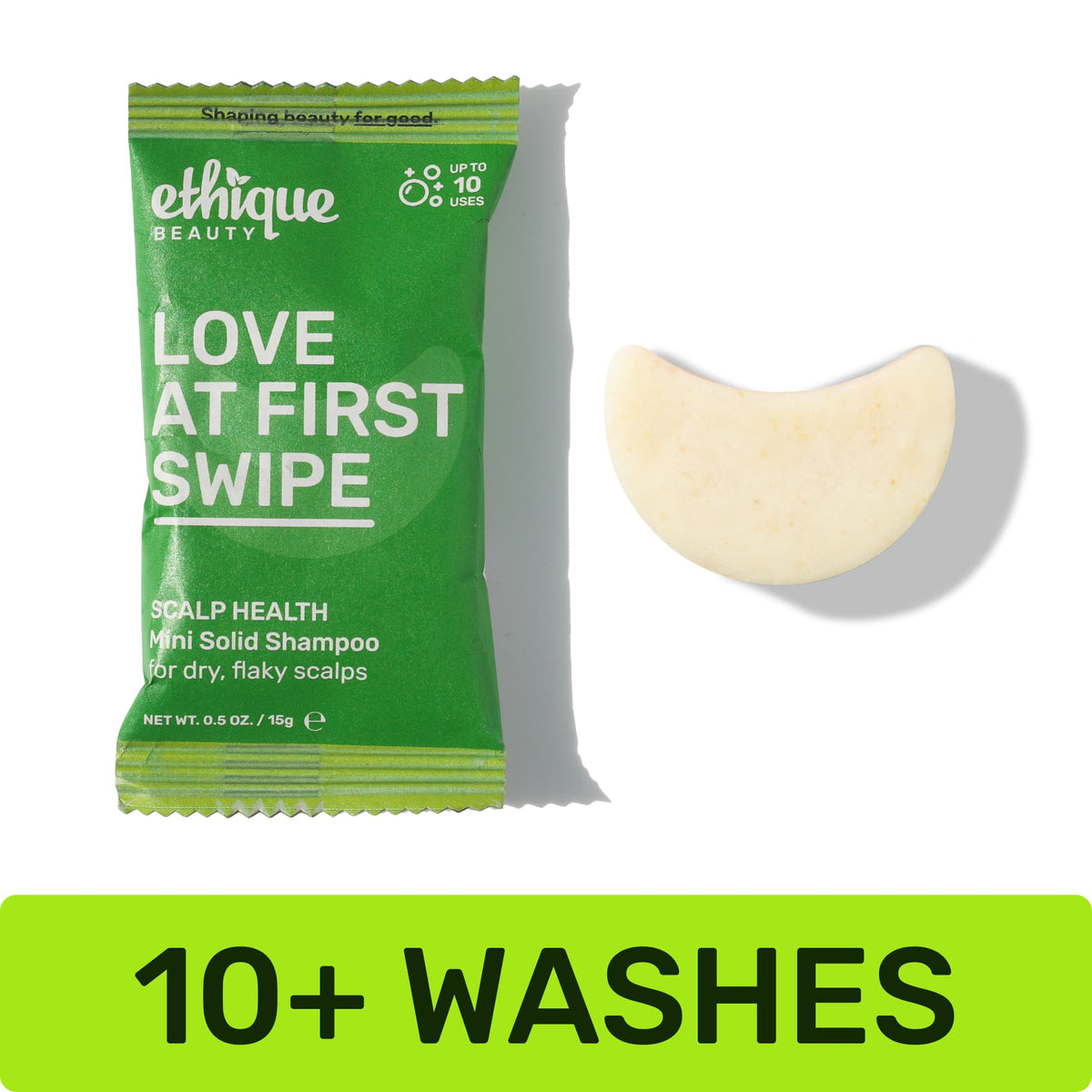 Scalp Health Mini Solid Shampoo. 10+ Washes