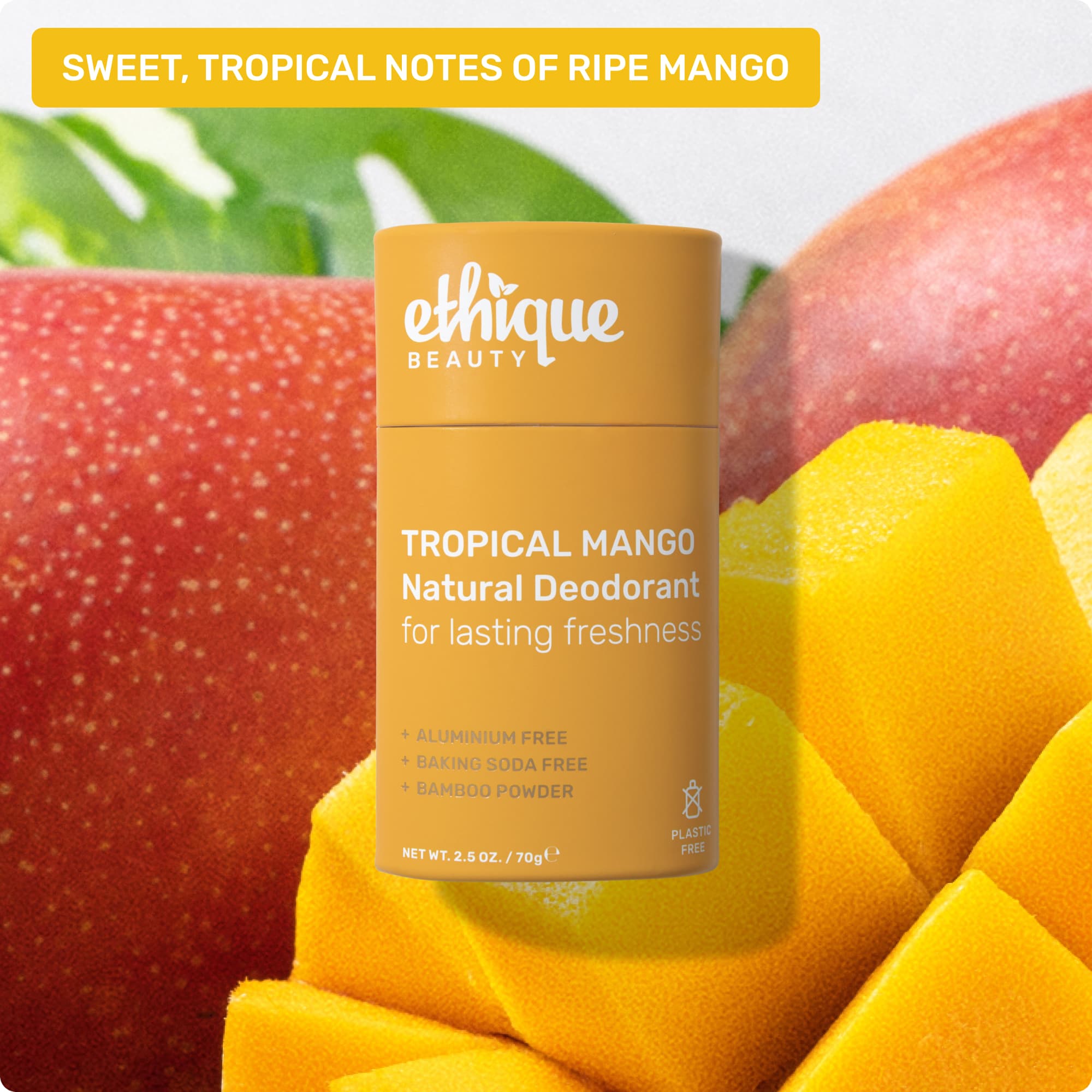 TROPICAL MANGO Natural Deodorant