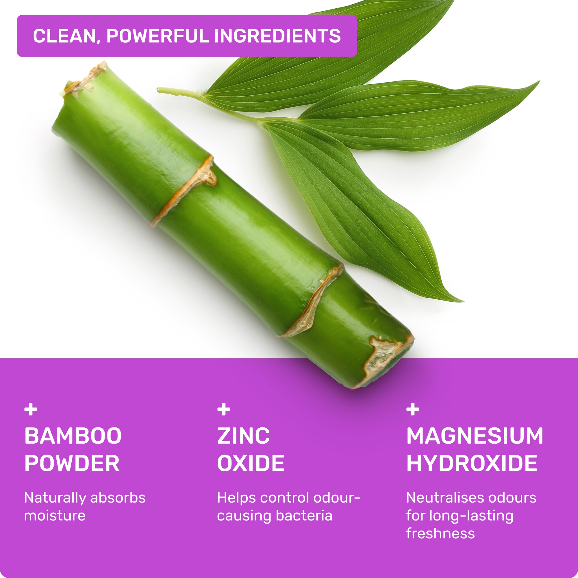 VANILLA + LAVENDER Natural Deodorant