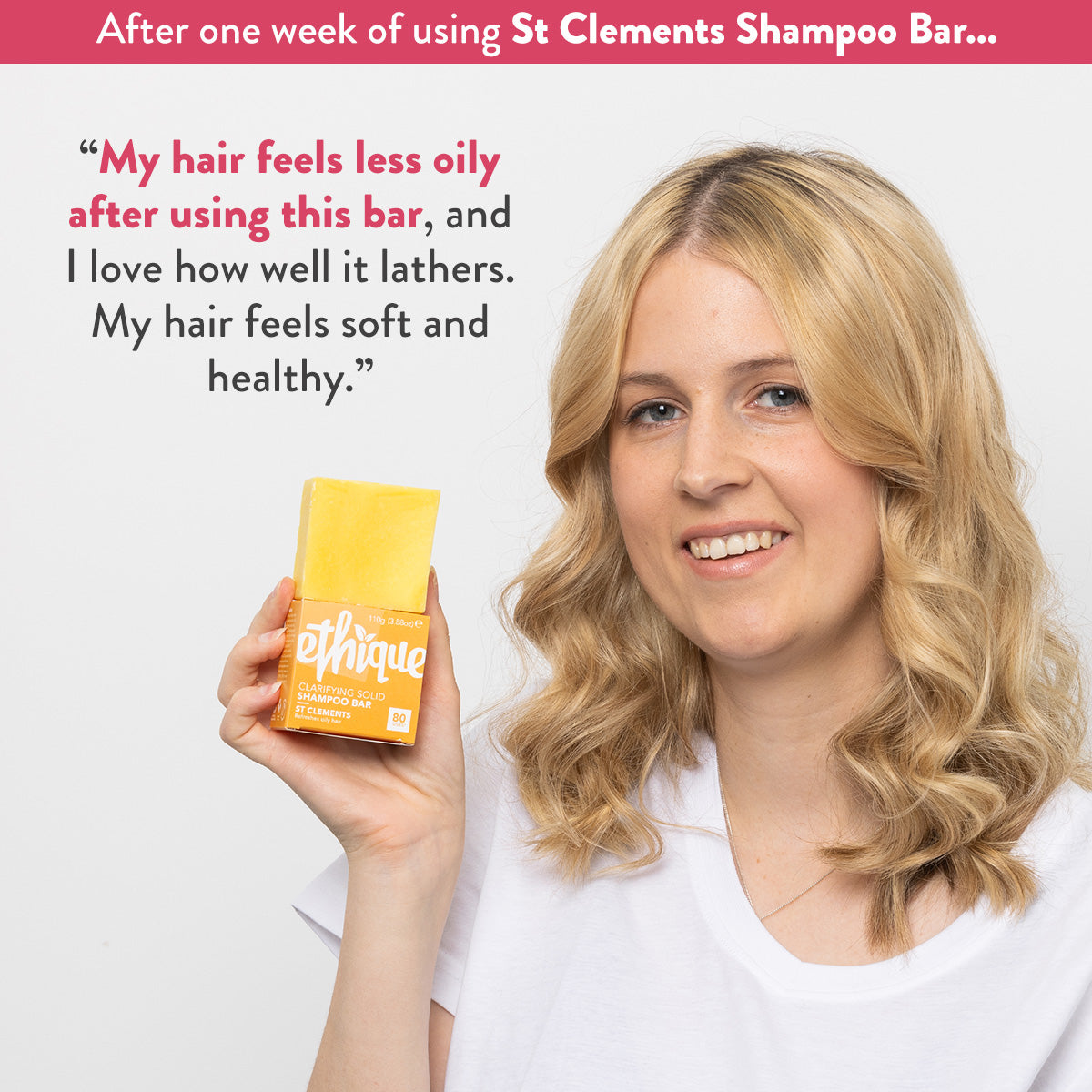 St Clements™ Clarifying Solid Shampoo Bar