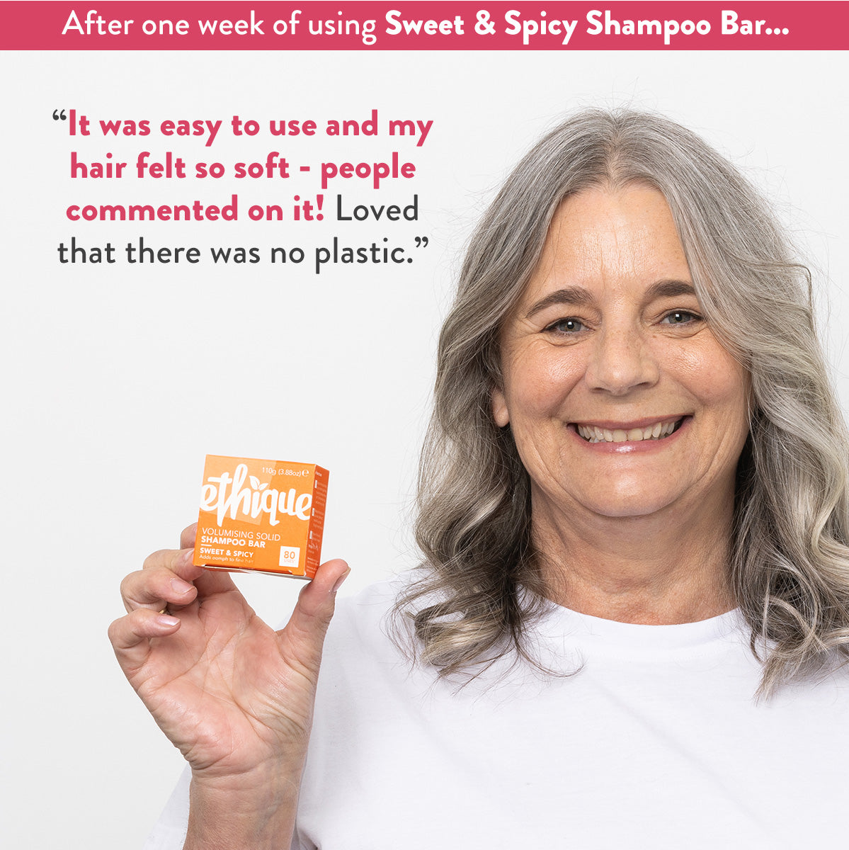 Volumising Shampoo Bar for Fine, Flat Hair: Sweet & Spicy™