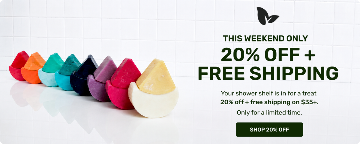 THIS WEEKEND ONLY 20% off + free shipping your shower shelf is in for a treat 20% off + free shipping on $35+ only for a limited time shop 20% off