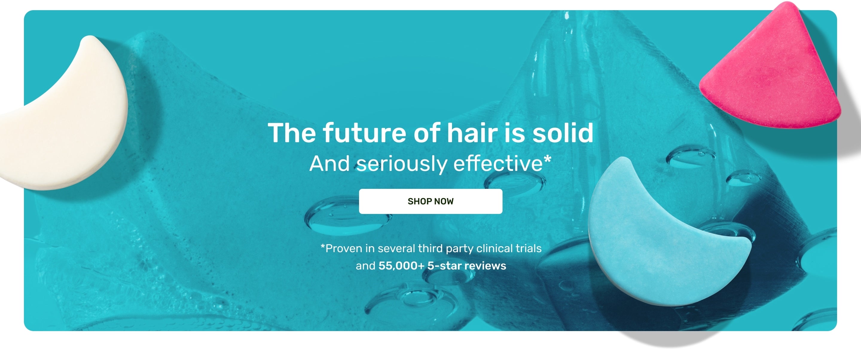 The future of hair is solid. And seriously effective SHOP NOW. *Proven in several third party clinical trials and 55,000+ 5-star reviews